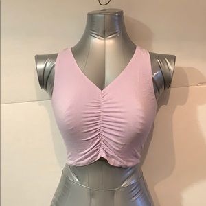 3/$30. Ruched crop top